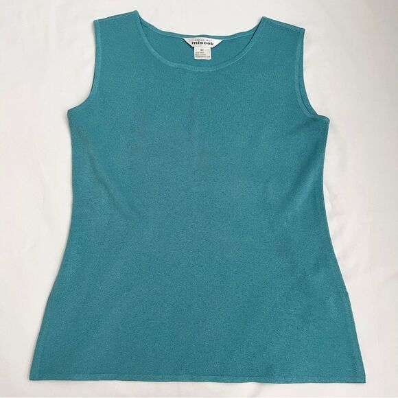 Misook Tops - Misook Exclusively teal blue tank top women’s size XS